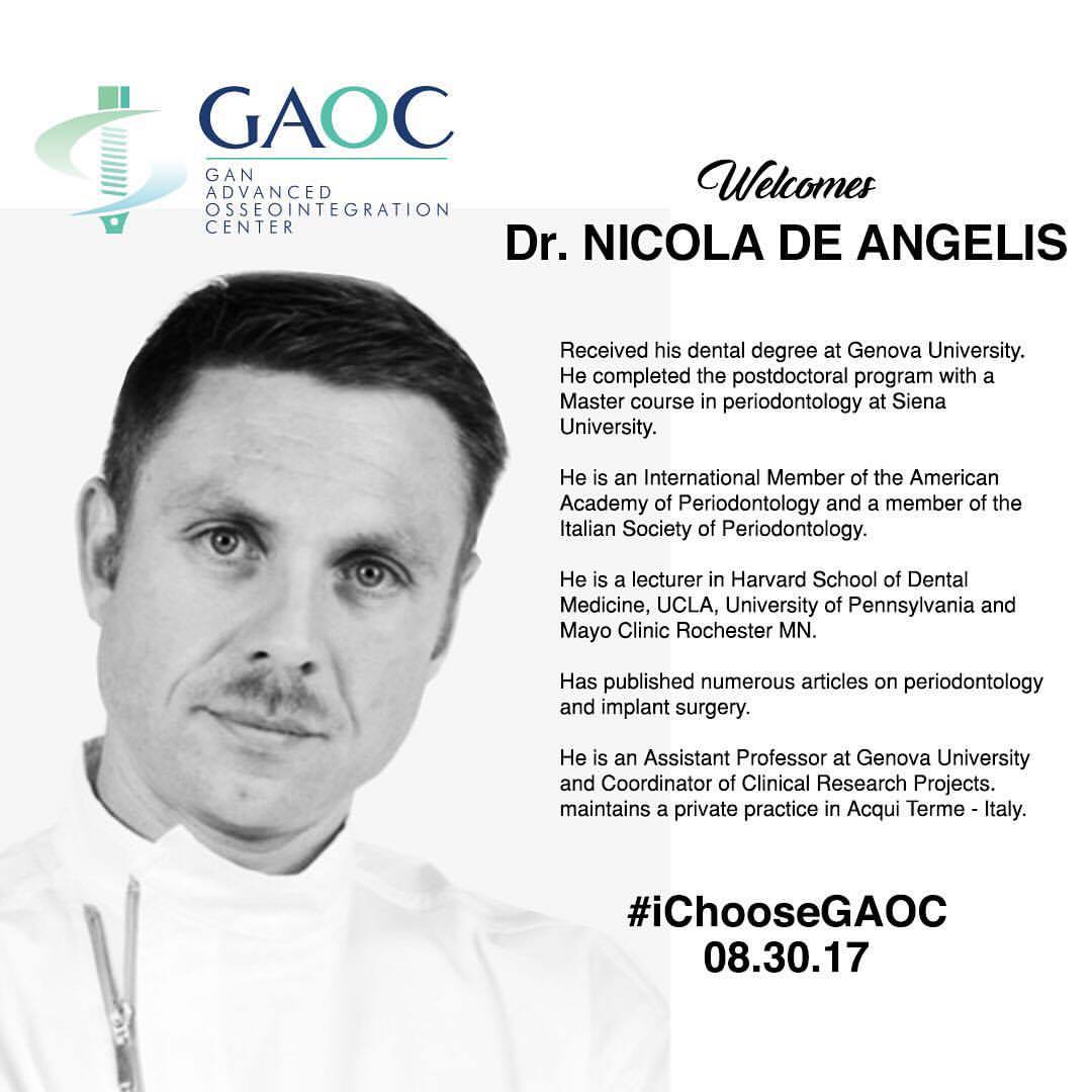 30/08/2017: Conferenza del Prof. Dr. De Angelis presso GAOC (Filippine)